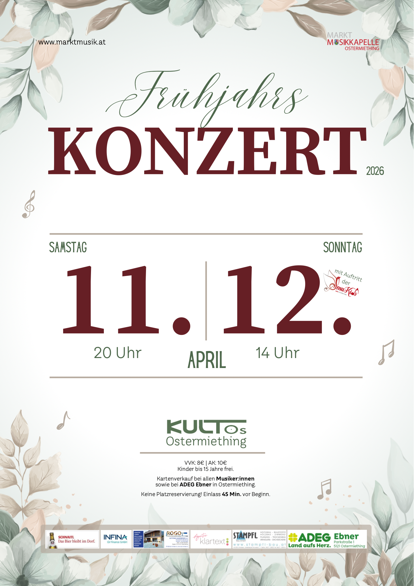 Frühjahrskonzert 2026